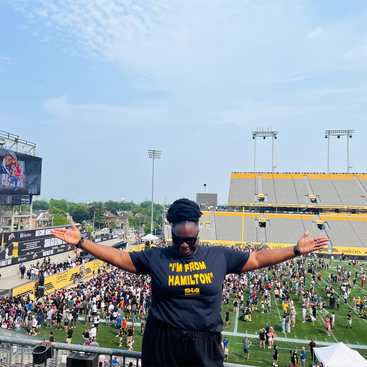 Lohifa at the TiCats Stadium
